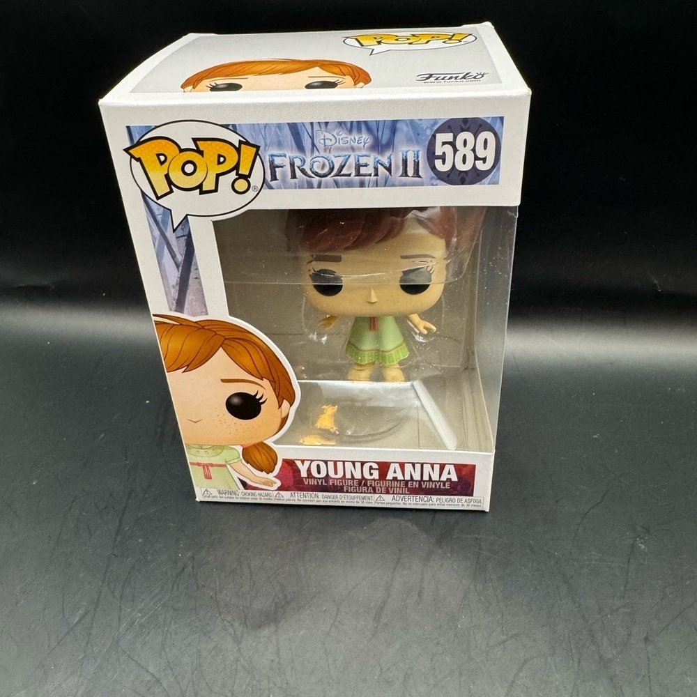 Funko Pop! Disney Frozen 2 - Young Anna In Green Nightgown -  New In Box  #589